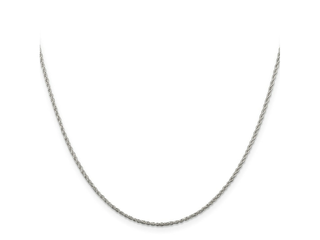 FJC Finejewelers 925 Sterling Silver Loose Rope Chain 18 Inches x 1.3 mm