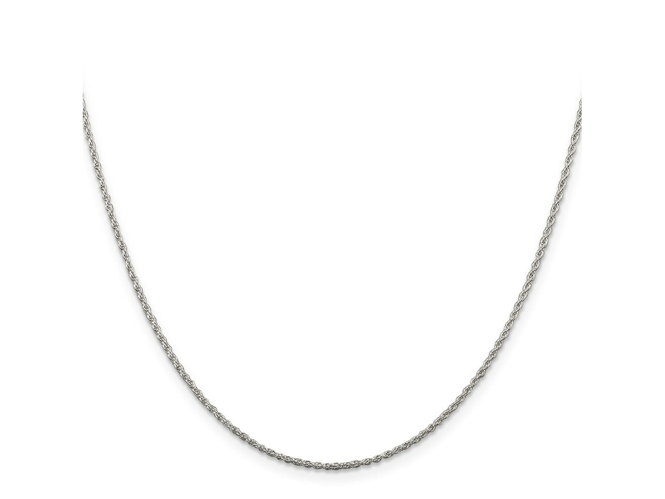 FJC Finejewelers 925 Sterling Silver Loose Rope Chain 30 Inches x 1.3 mm