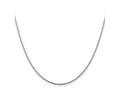 FJC Finejewelers 925 Sterling Silver Rhodium Plated Loose Rope Chain 22 Inches x 1.3 mm