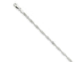 FJC Finejewelers 925 Sterling Silver Singapore Bracelet Chain 7 Inches x 2.25 mm