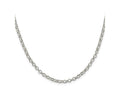 FJC Finejewelers 925 Sterling Silver Rolo Chain 22 Inches x 4 mm