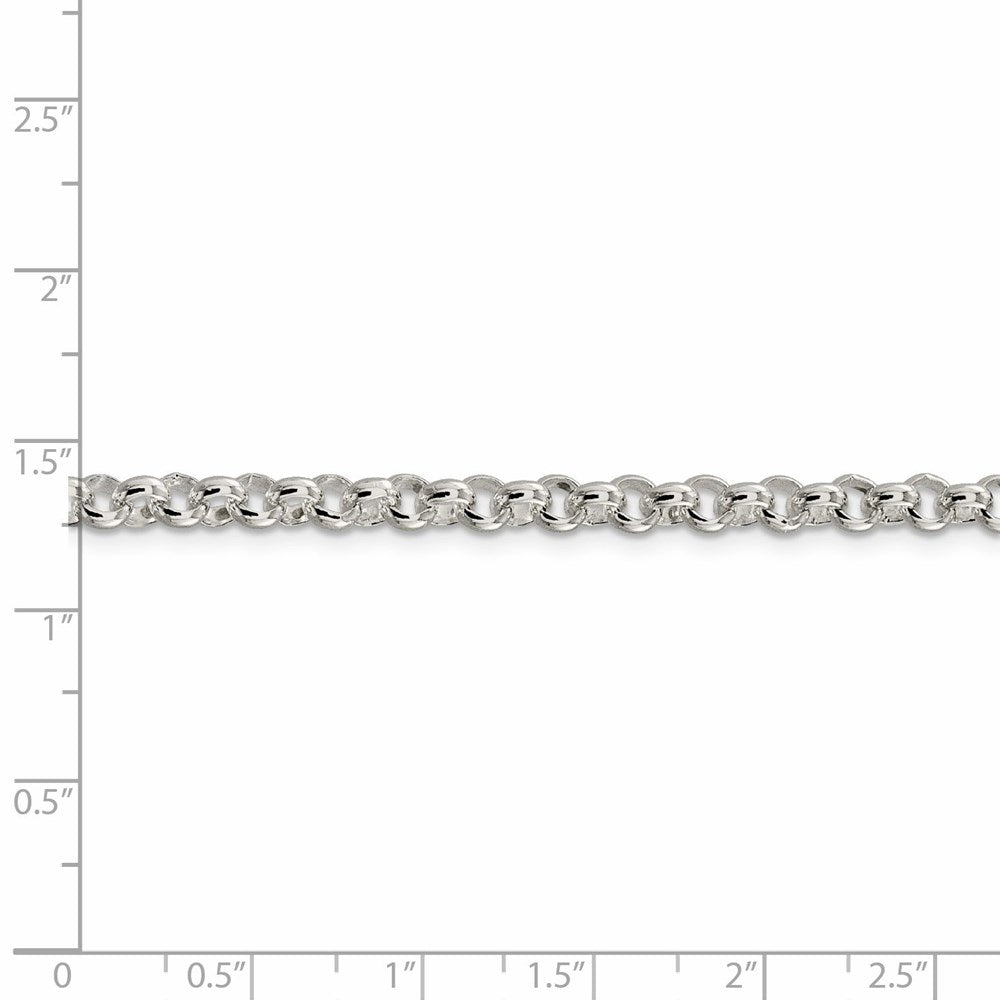 FJC Finejewelers 925 Sterling Silver Rolo Chain 20 Inches x 4.75 mm