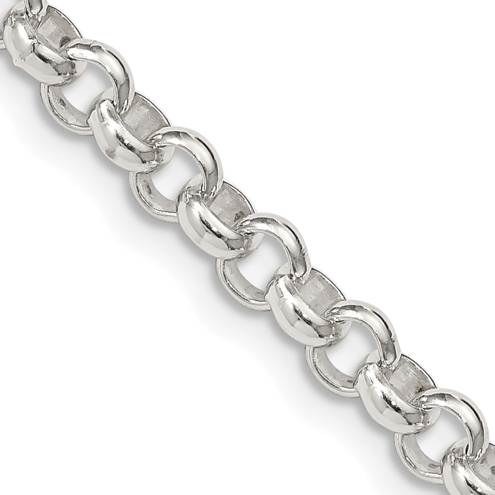FJC Finejewelers 925 Sterling Silver Rolo Chain 24 Inches x 4.75 mm