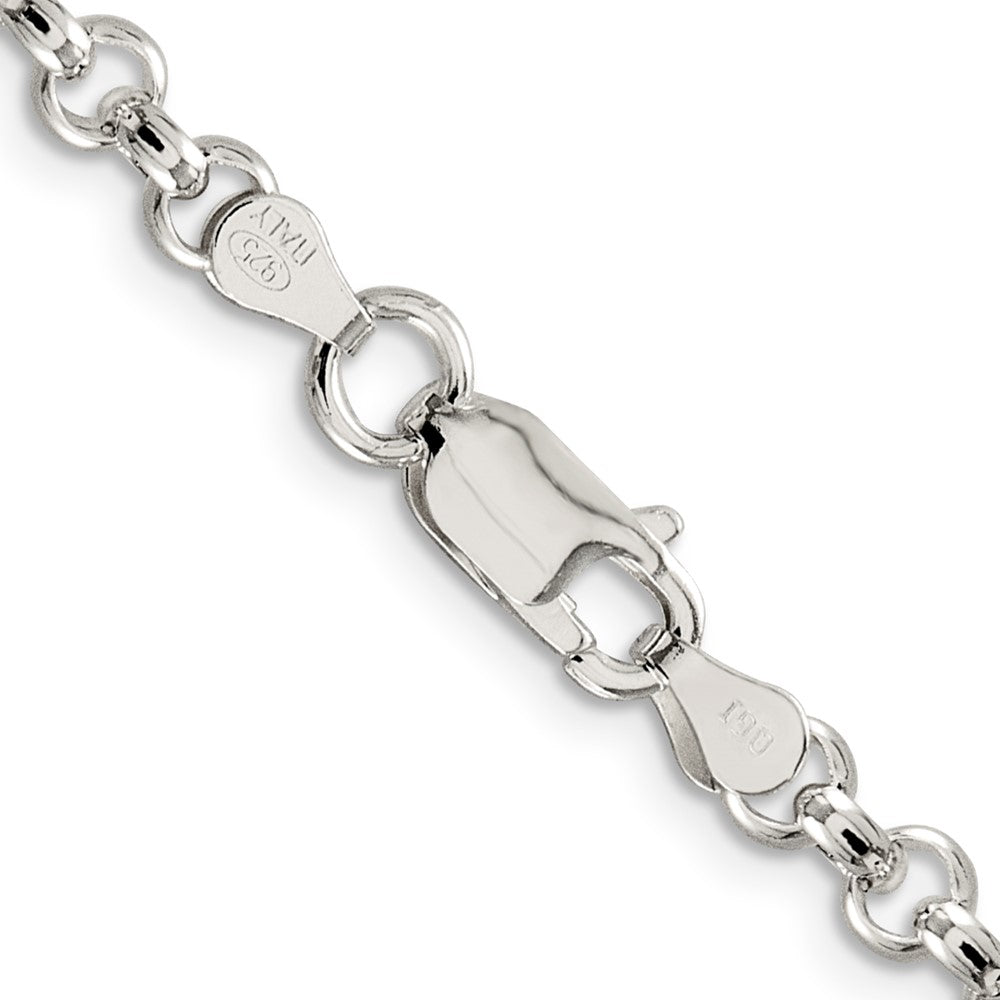 FJC Finejewelers 925 Sterling Silver Rolo Chain 26 Inches x 4.75 mm
