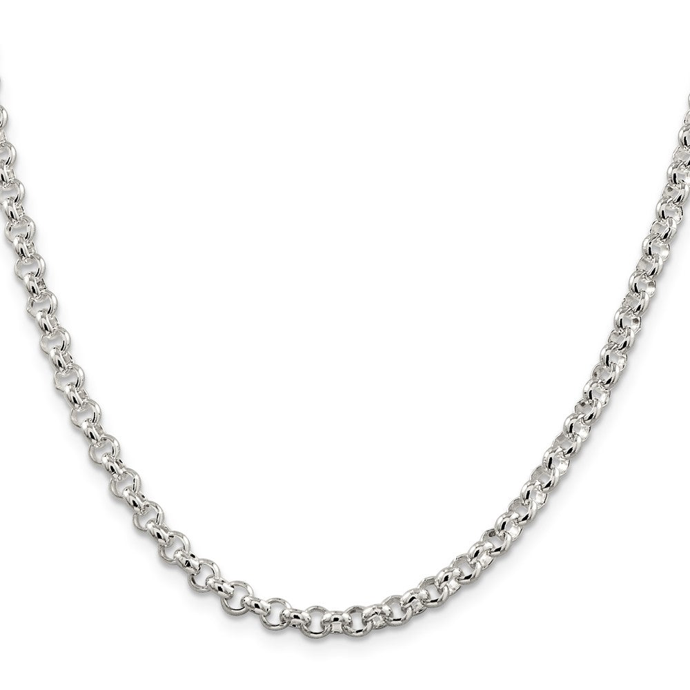 FJC Finejewelers 925 Sterling Silver Fancy Rolo Bracelet 7.5 Inches x 4.75 mm