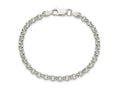 FJC Finejewelers 925 Sterling Silver Fancy Rolo Bracelet 7.5 Inches x 4.75 mm