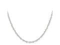 FJC Finejewelers 925 Sterling Silver Fancy Heart Link Chain 24 Inches x 3.5 mm