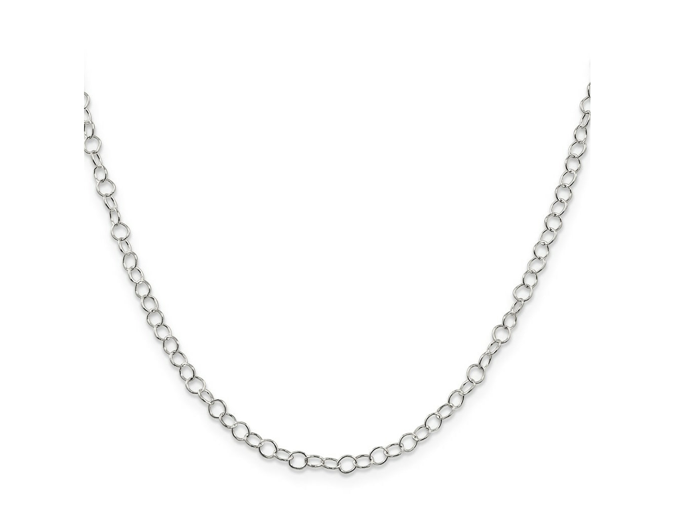 FJC Finejewelers 925 Sterling Silver Fancy Cable Chain 20 Inches x 3.5 mm
