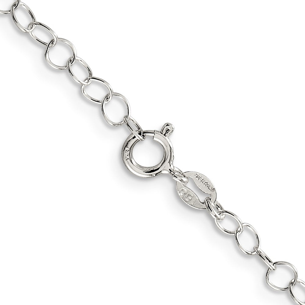 FJC Finejewelers 925 Sterling Silver Fancy Cable Chain 24 Inches x 3.5 mm