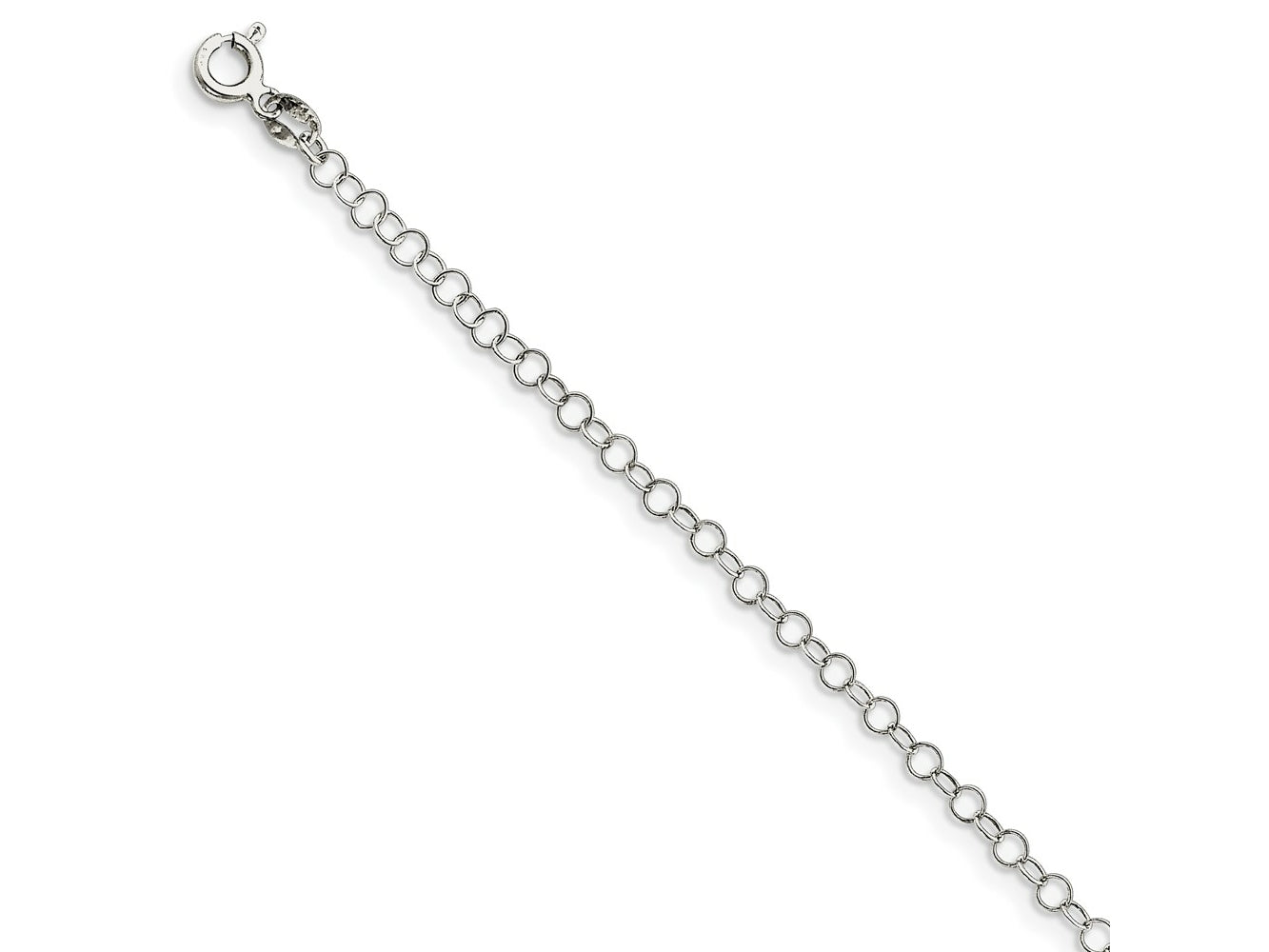 FJC Finejewelers 925 Sterling Silver Fancy Cable Bracelet Chain 7 Inches x 3.5 mm