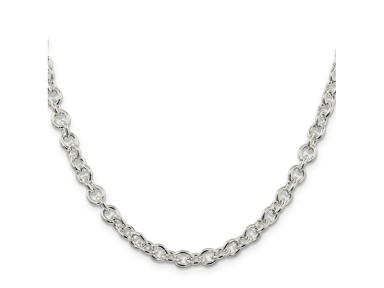 FJC Finejewelers 925 Sterling Silver Cable Chain 30 Inches x 6.1 mm