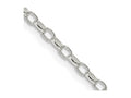 FJC Finejewelers 925 Sterling Silver Oval Fancy Rolo Chain 14 Inches x 2.5 mm