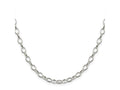 FJC Finejewelers 925 Sterling Silver Fancy Rolo Chain 18 Inches x 5 mm