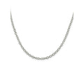 FJC Finejewelers 925 Sterling Silver Oval Cable Chain 26 Inches x 3.75 mm