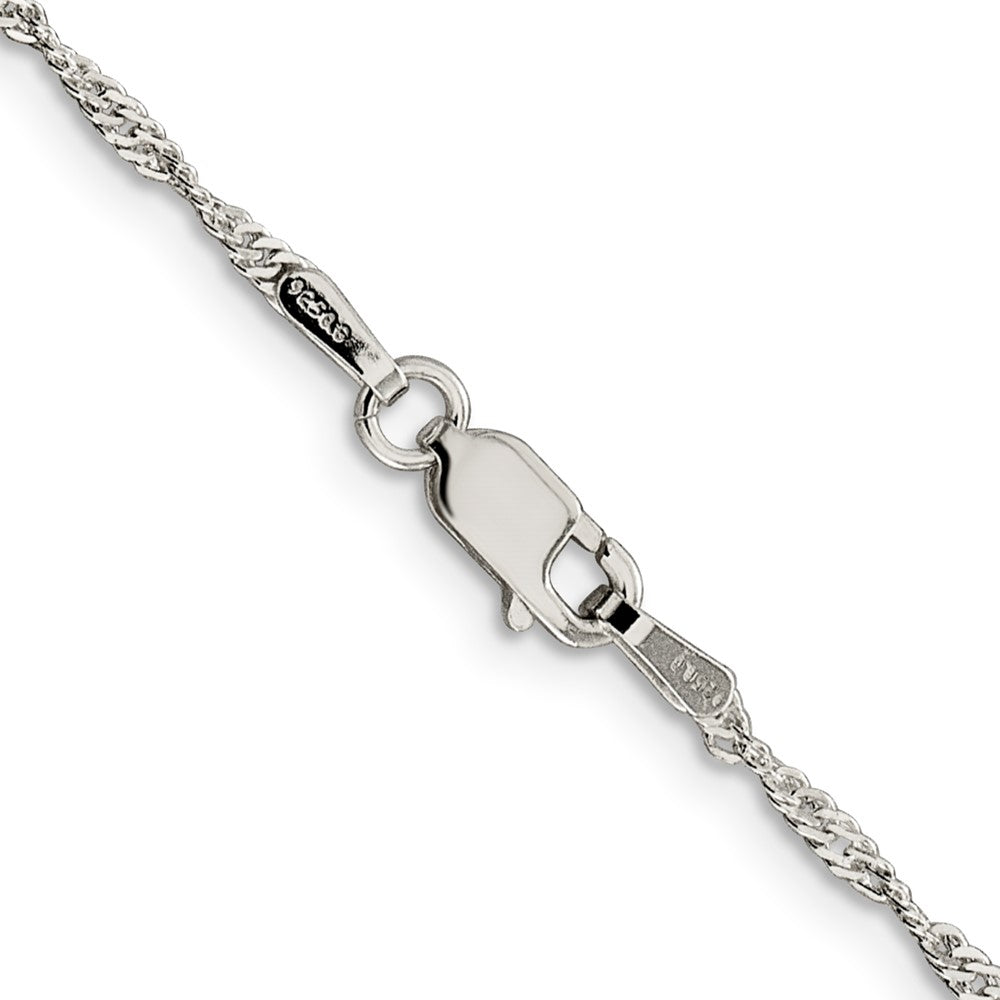 FJC Finejewelers 925 Sterling Silver Singapore Chain 30 Inches x 1.75 mm