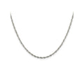 FJC Finejewelers 925 Sterling Silver Singapore Chain 20 Inches x 2 mm