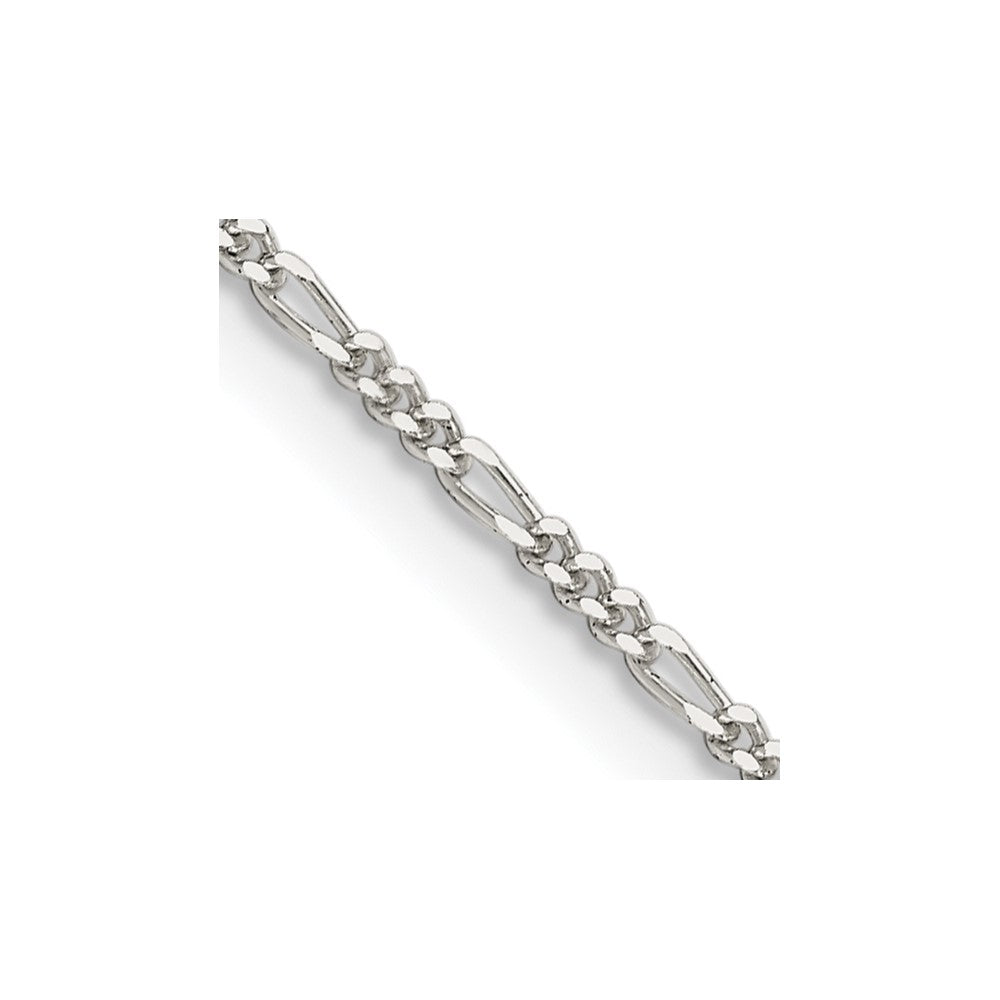 FJC Finejewelers 925 Sterling Silver Figaro Chain 26 Inches x 1.4 mm