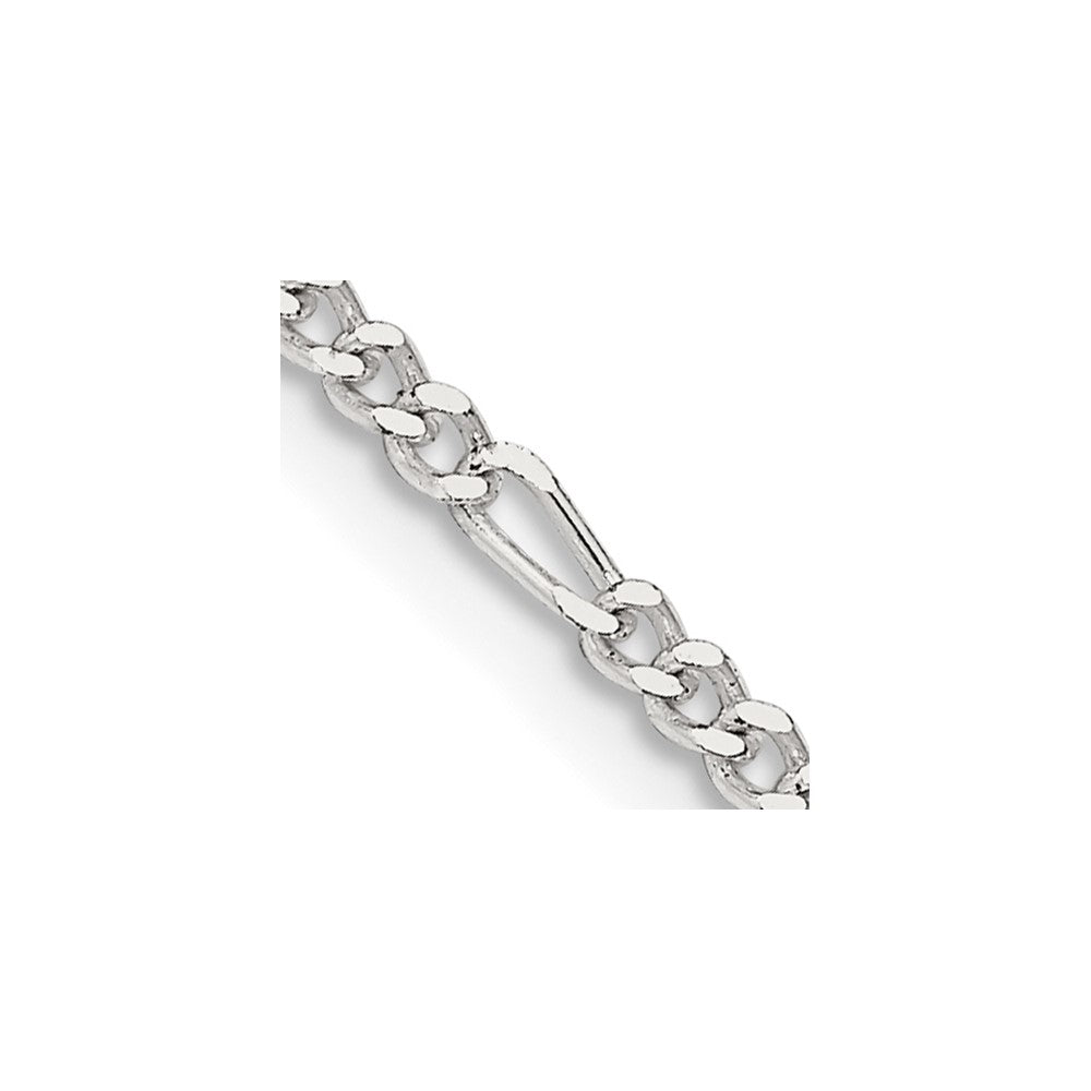 FJC Finejewelers 925 Sterling Silver Figaro Chain 20 Inches x 2.25 mm