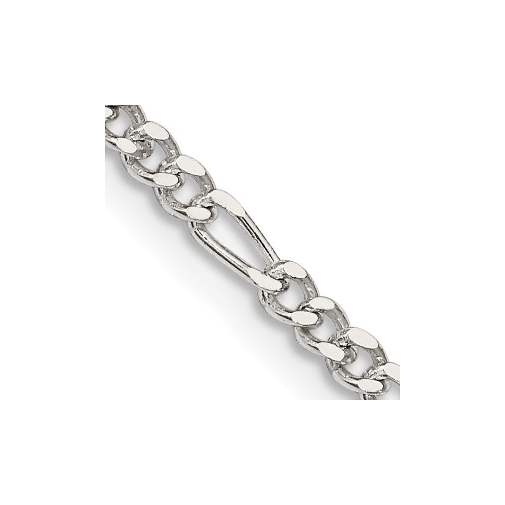 FJC Finejewelers 925 Sterling Silver Figaro Chain 14 Inches x 2.5 mm