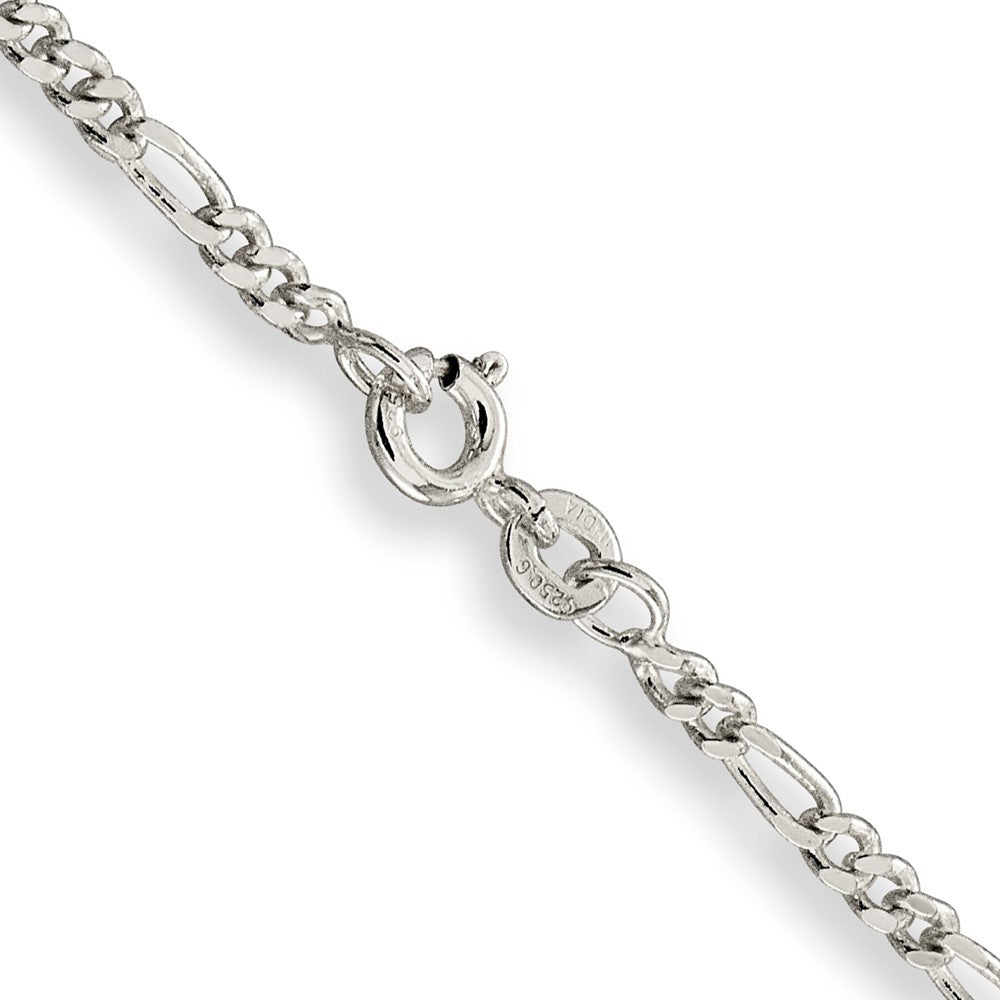 FJC Finejewelers 925 Sterling Silver Figaro Chain 14 Inches x 2.5 mm