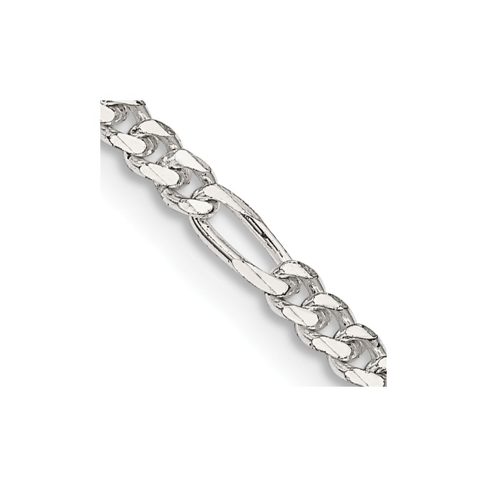 FJC Finejewelers 925 Sterling Silver Figaro Chain 16 Inches x 2.85 mm