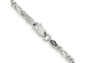 FJC Finejewelers 925 Sterling Silver Figaro Bracelet Chain 6 Inches x 2.85 mm