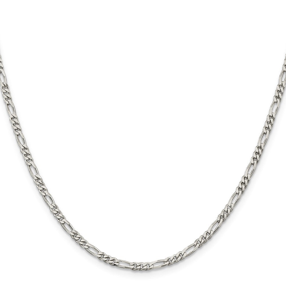 FJC Finejewelers 925 Sterling Silver 2.85mm Figaro Chain Anklet 9 Inches x 2 mm