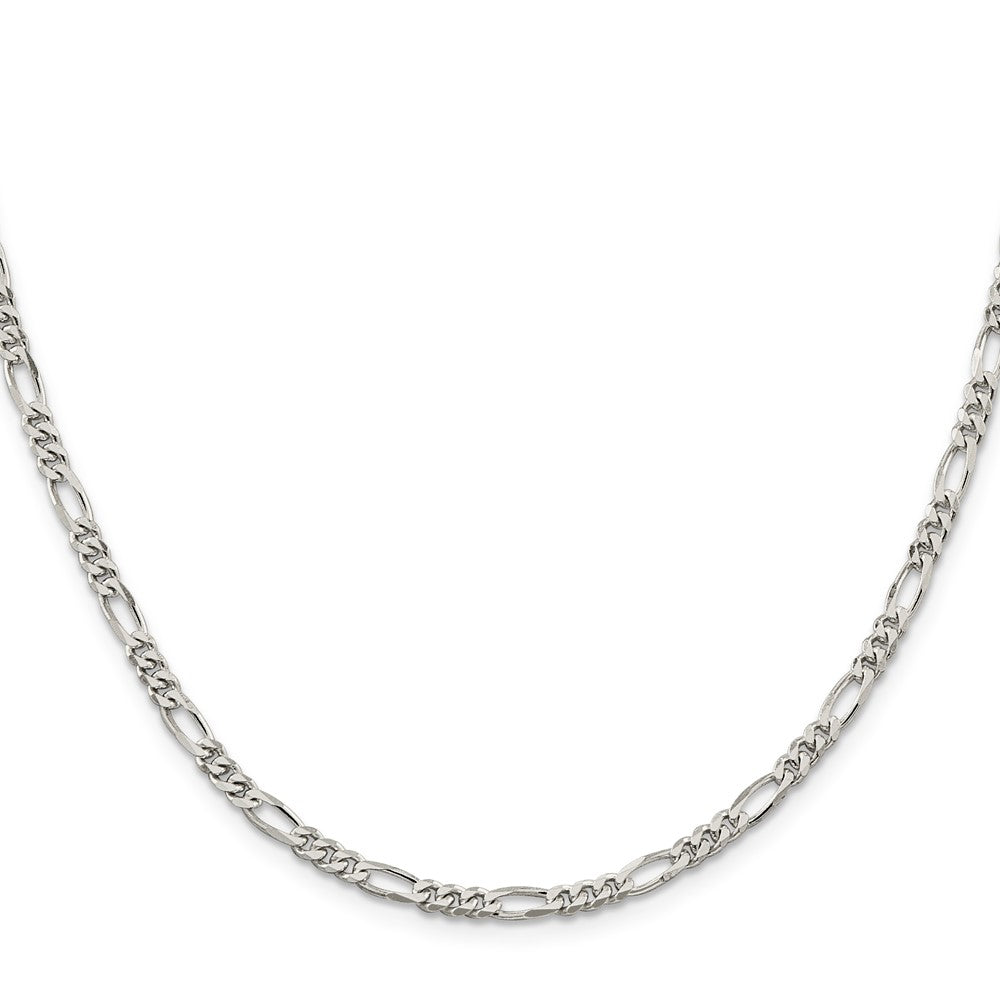FJC Finejewelers 925 Sterling Silver Figaro Bracelet Chain 9 Inches x 3.5 mm