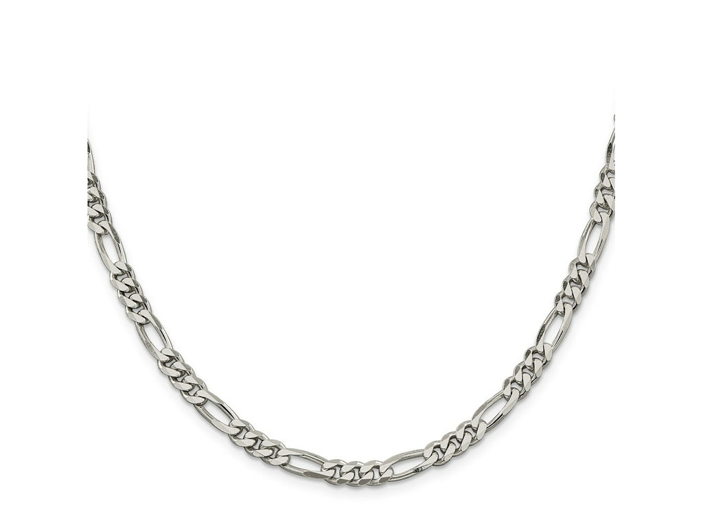 FJC Finejewelers 925 Sterling Silver Figaro Chain 20 Inches x 5.5 mm