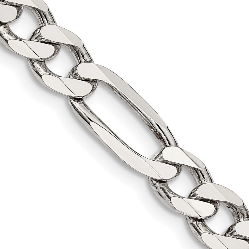 FJC Finejewelers 925 Sterling Silver Figaro Chain 20 Inches x 6.75 mm