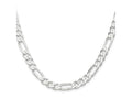 FJC Finejewelers 925 Sterling Silver Figaro Chain 20 Inches x 7.5 mm