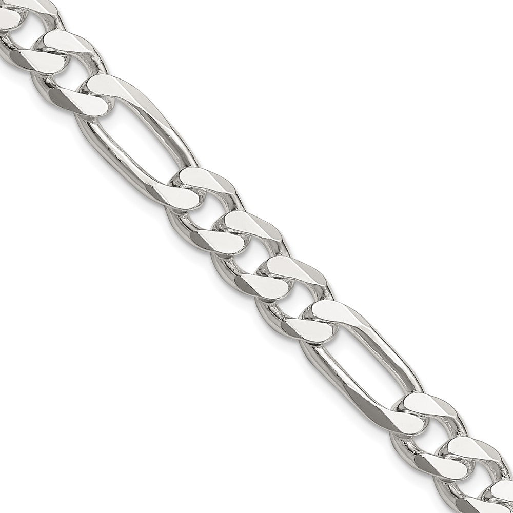 FJC Finejewelers 925 Sterling Silver Figaro Chain 18 Inches x 8 mm