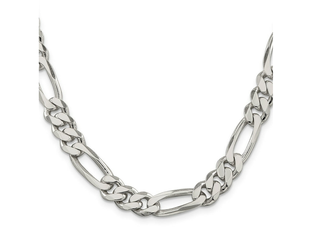 FJC Finejewelers 925 Sterling Silver Figaro Chain 20 Inches x 9 mm