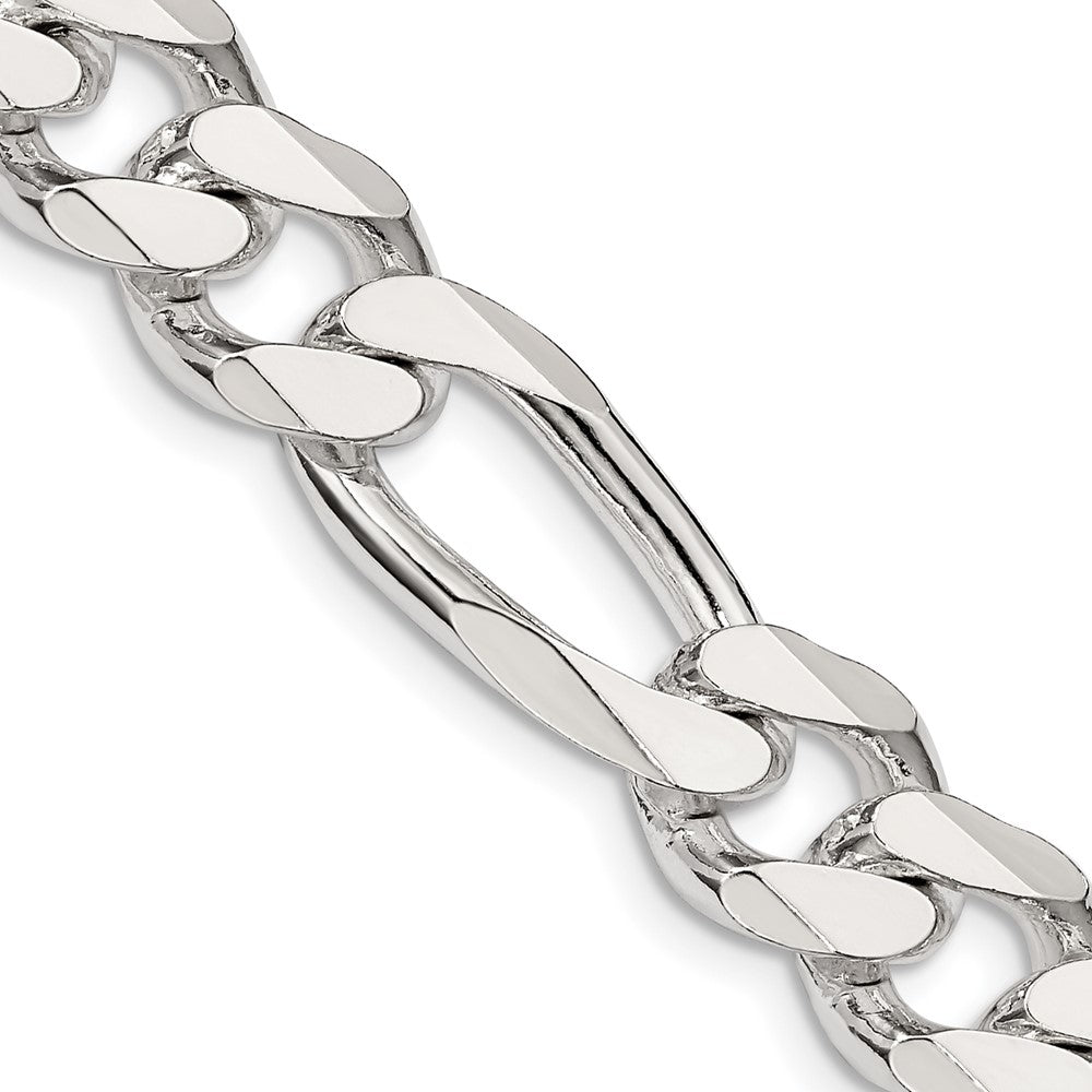 FJC Finejewelers 925 Sterling Silver Figaro Chain Bracelet 10 Inches x 10.75 mm