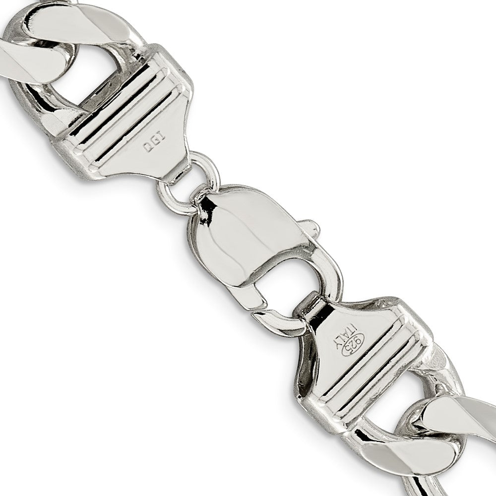 FJC Finejewelers 925 Sterling Silver Figaro Chain Bracelet 8 Inches x 13.5 mm