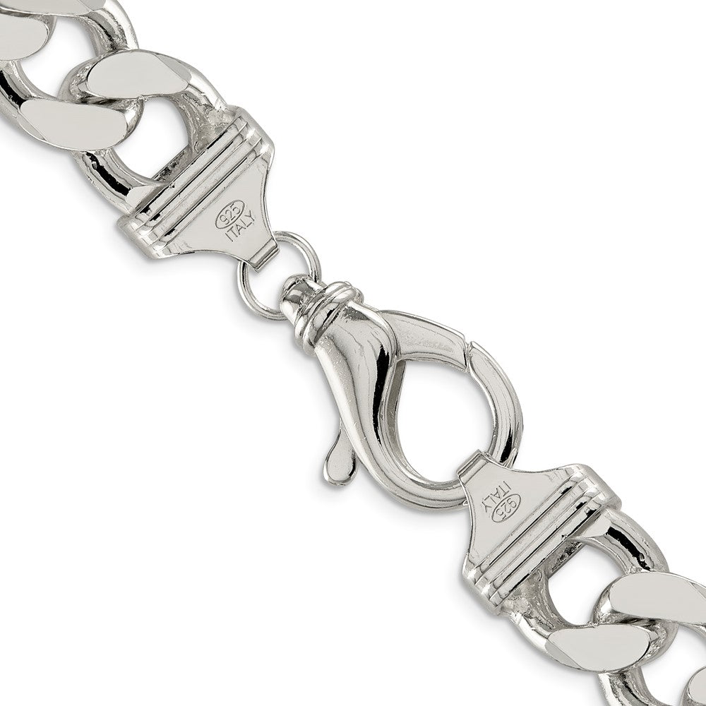 FJC Finejewelers 925 Sterling Silver Figaro Chain 22 Inches x 15 mm