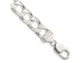 FJC Finejewelers 925 Sterling Silver Bright Cut Square Curb Chain Bracelet 8 Inches x 10.3 mm