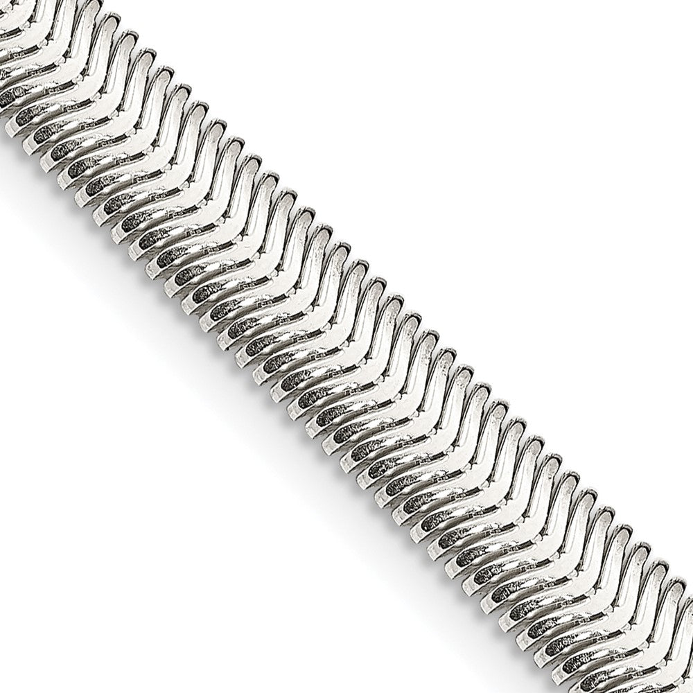 FJC Finejewelers 925 Sterling Silver Flat Oval Snake Chain 20 Inches x 6.25 mm