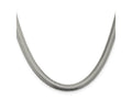 FJC Finejewelers 925 Sterling Silver Flat Oval Snake Chain 24 Inches x 6.25 mm