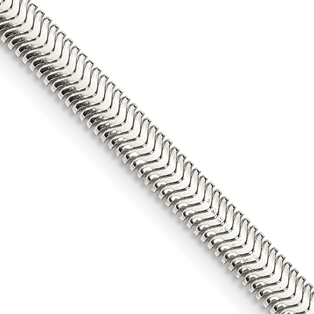 FJC Finejewelers 925 Sterling Silver Flat Oval Snake Chain 30 Inches x 4.2 mm