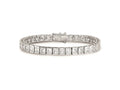 FJC Finejewelers 925 Sterling Silver CZ Tennis Bracelet  CZ 42 Stone 7 Inches x 5.11 mm