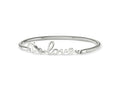 FJC Finejewelers 925 Sterling Silver LOVE Bracelet 7.5 Inches x 9.5 mm