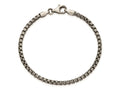 FJC Finejewelers 925 Sterling Silver Box Antiqued Brushed Bracelet 8 Inches x 3.36 mm