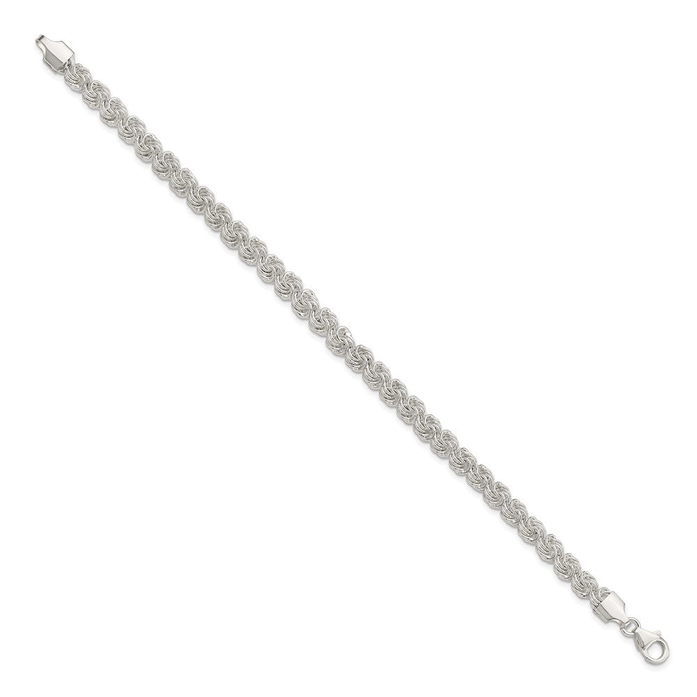 FJC Finejewelers 925 Sterling Silver Fancy Polished Love Knot Bracelet 7.5 Inches x 6.05 mm