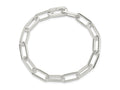 FJC Finejewelers 925 Sterling Silver Polished Fancy Link Bracelet 7.75 Inches x 6.5 mm