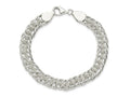 FJC Finejewelers 925 Sterling Silver Polished Roped Oval Link Bracelet 7.5 Inches x 9.25 mm