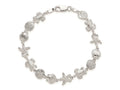 FJC Finejewelers 925 Sterling Silver Rhodium Plated Polished/Textured Sea Life Bracelet 7.25 Inches