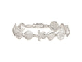 FJC Finejewelers 925 Sterling Silver Bracelets with Station Starfish,Shells,Sand Dollar Bracelet 7 Inches