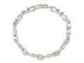 FJC Finejewelers 925 Sterling Silver Rhodium Plated Polished Mariners Link Bracelet 8 Inches