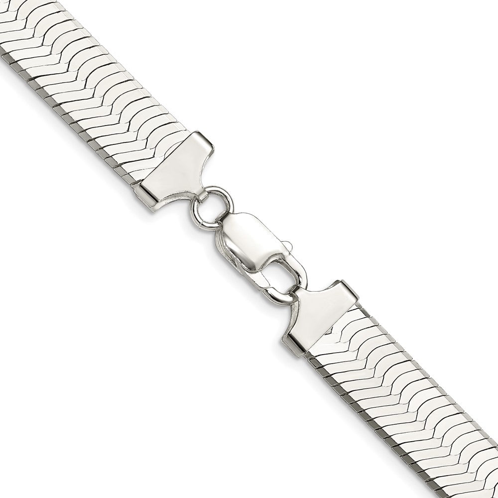 FJC Finejewelers 925 Sterling Silver Magic Herringbone Chain 18 Inches x 10.5 mm